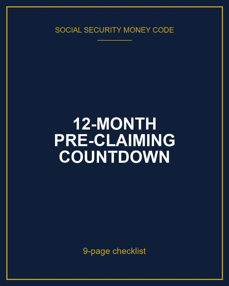 12-Month Pre-Claiming Countdown