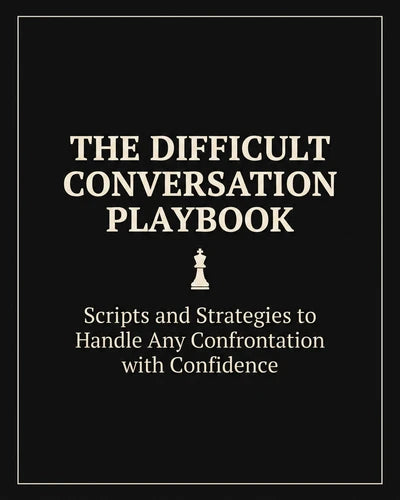 The Difficult Conversation Playbook bonus cover