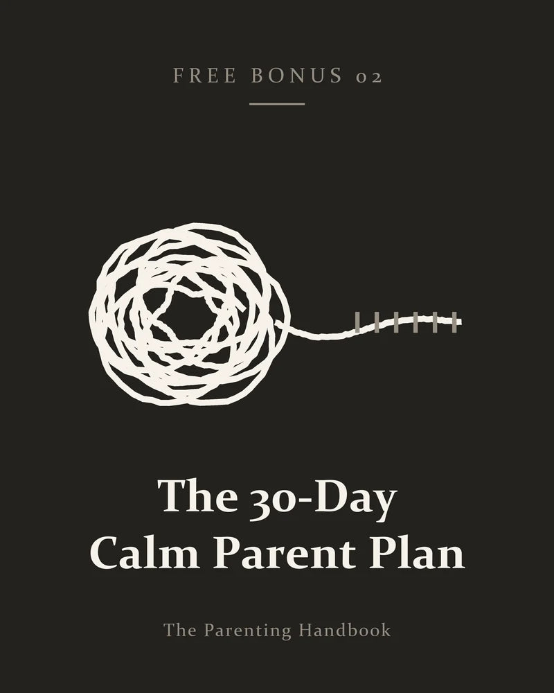 The 30-Day Calm Parent Plan cover