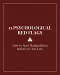 11 Psychological Red Flags bonus cover