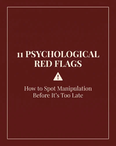 11 Psychological Red Flags bonus cover