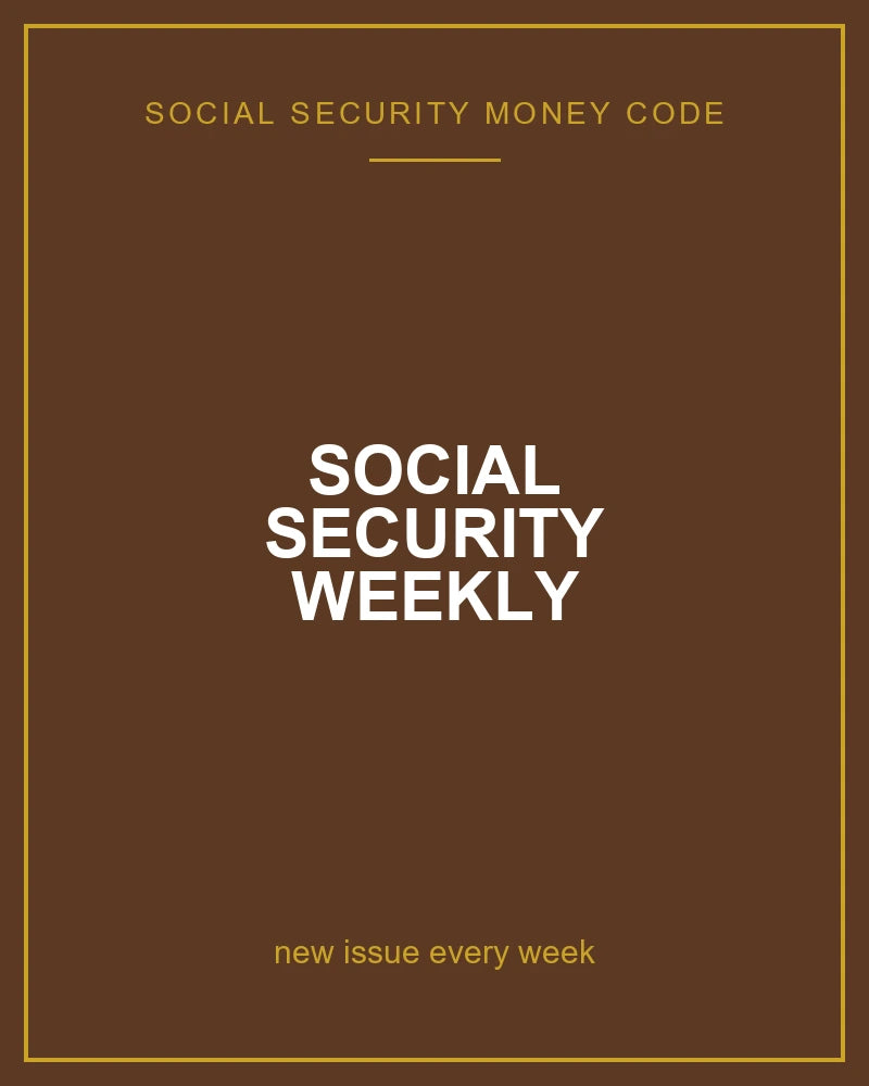 Social Security Weekly cover